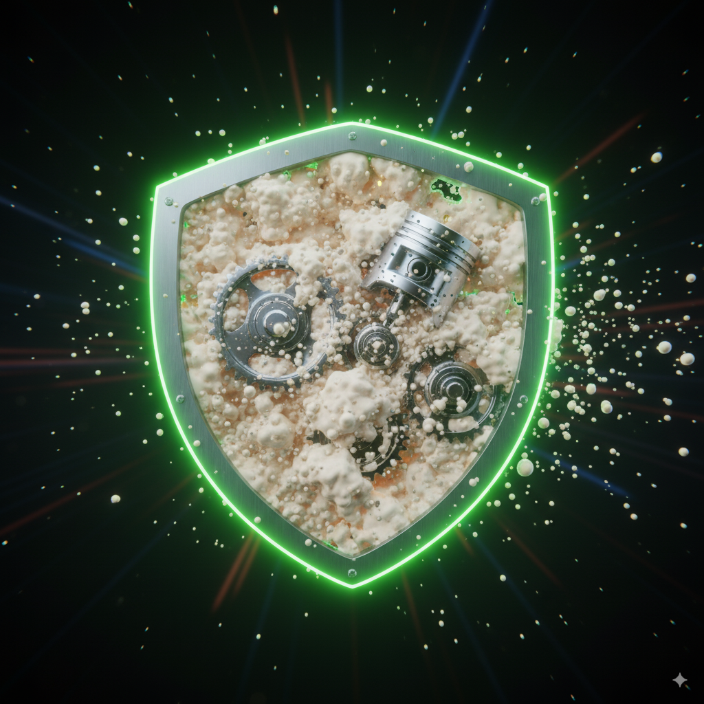 Perlindungan terhadap busa
